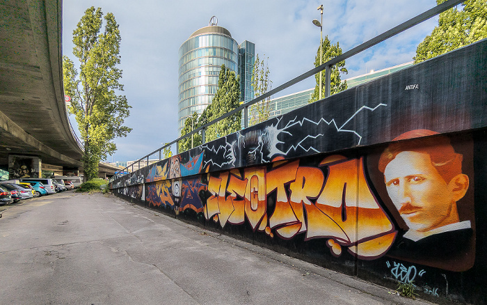 Donnersbergerbrücke: Street Art München
