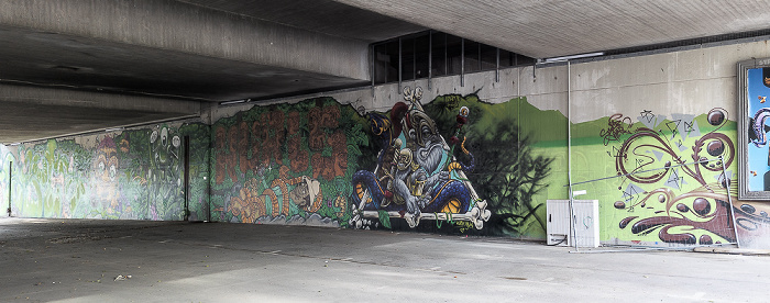 Donnersbergerbrücke: Street Art München