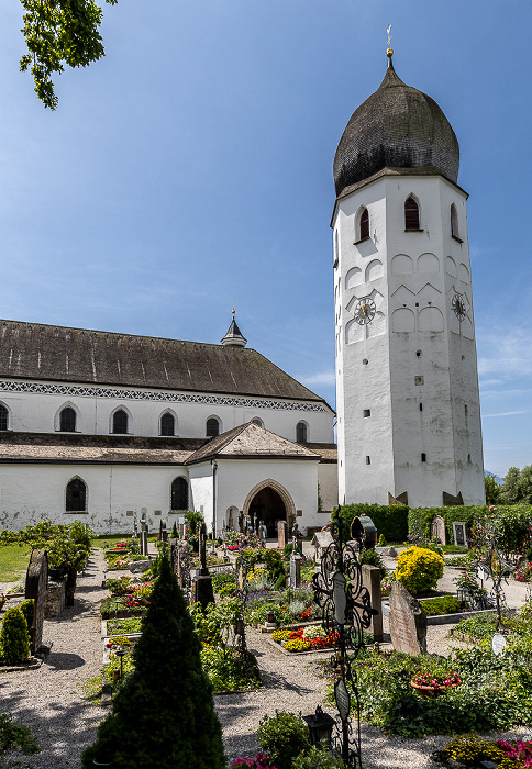 Kloster Frauenwörth: Klosterkirche Fraueninsel