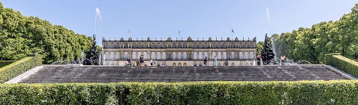 Schlosspark Herrenchiemsee, Schloss Herrenchiemsee Herreninsel