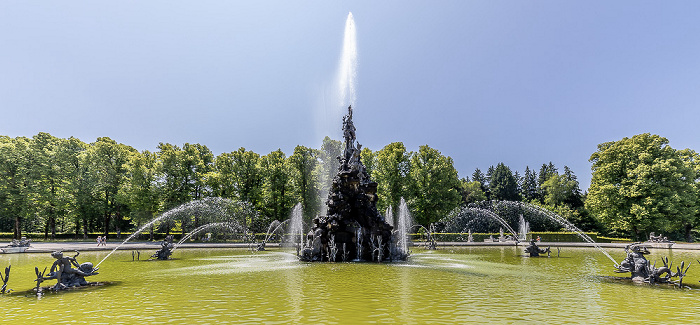 Schlosspark Herrenchiemsee Herreninsel