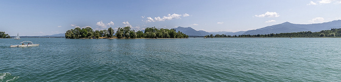 Chiemsee Krautinsel Fraueninsel Herreninsel