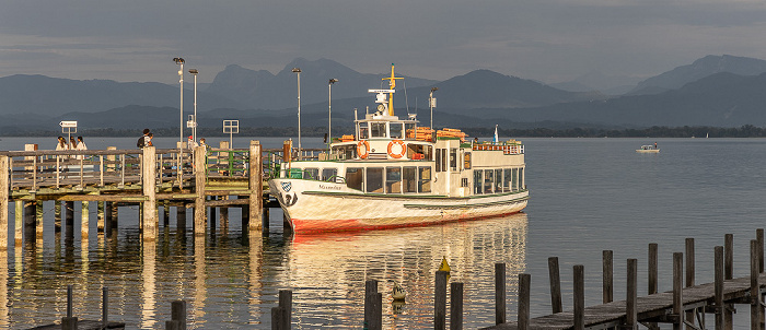 Anlegestellen, Chiemsee Gstadt am Chiemsee