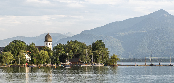 Chiemsee Fraueninsel, Chiemgauer Alpen