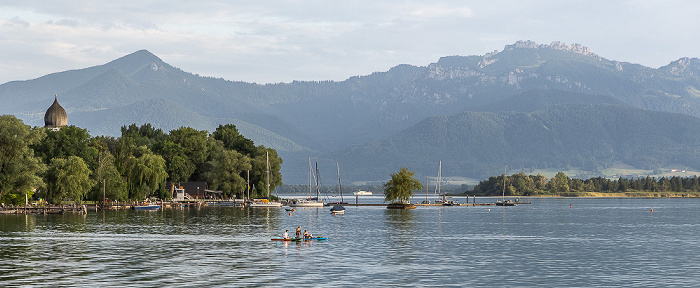 Fraueninsel, Chiemgauer Alpen Chiemsee