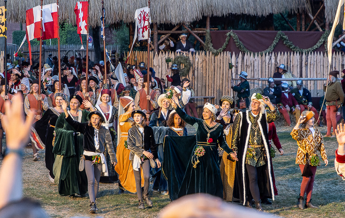 Ringelstecherwiese: Landshuter Hochzeit (Festliche Spiele im nächtlichen Lager) Landshut