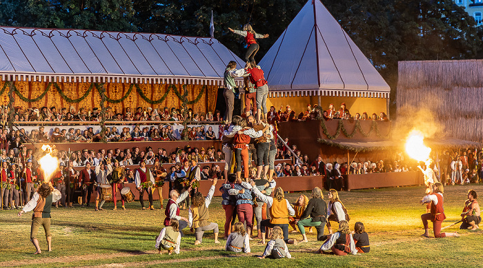 Ringelstecherwiese: Landshuter Hochzeit (Festliche Spiele im nächtlichen Lager) Landshut