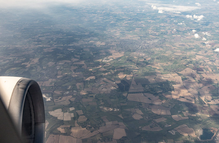 South East England - Buckinghamshire 2023-08-25 Flug DLH2508 München Franz Josef Strauß (MUC/EDDM) - Birmingham (BHX/EGBB) Luftbild aerial photo