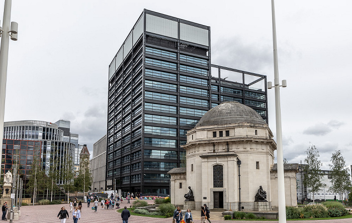 Birmingham Centenary Square: Hall of Memory, One Centenary Way