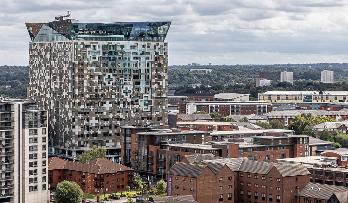 Blick von der Library of Birmingham: The Cube Birmingham