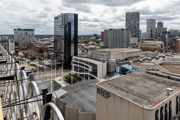 Blick von der Library of Birmingham Birmingham