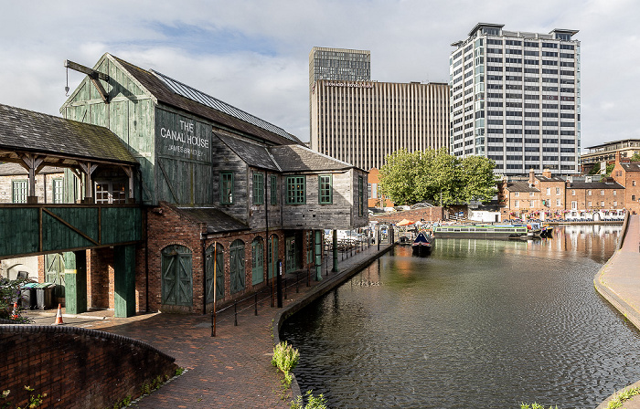 Birmingham Gas Street Basin: The Canal House Leonardo Royal Hotel Quayside Building