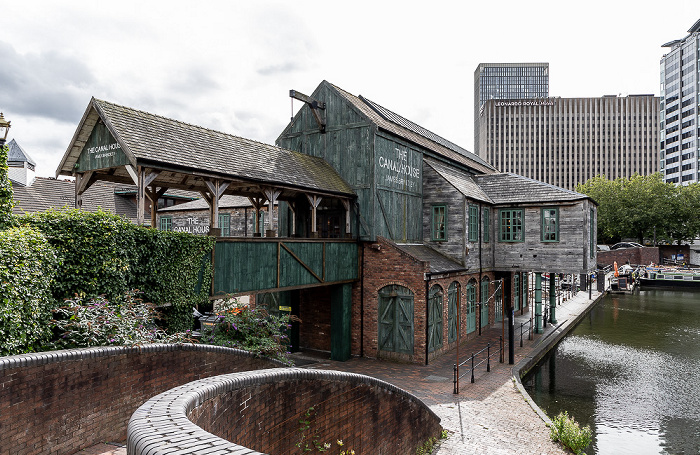 Gas Street Basin: The Canal House Birmingham