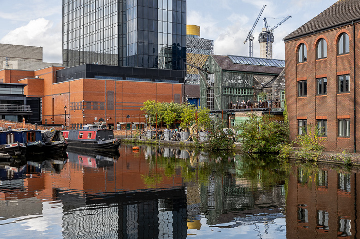 Birmingham Gas Street Basin Hyatt Regency Hotel Library of Birmingham The Canal House