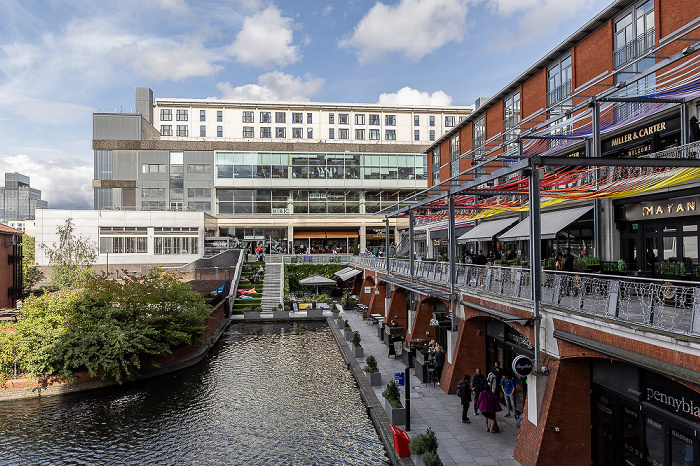 Worcester & Birmingham Canal, The Mailbox Birmingham