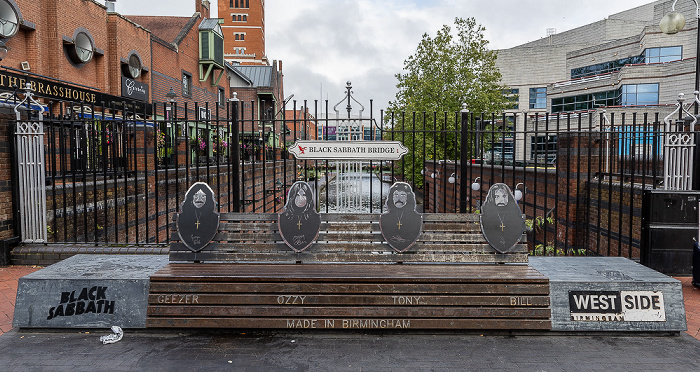 Black Sabbath Bridge, Birmingham Canal Main Line  The Brasshouse