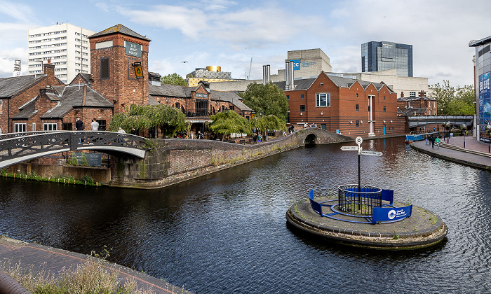 Birmingham Canal Main Line mit der Old Turn Junction Birmingham