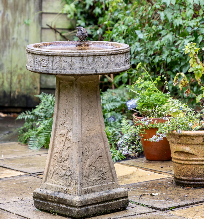 Herb Garden des Erasmus Darwin House Lichfield