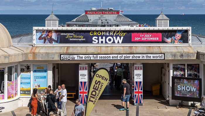 Esplanade, Cromer Pier, Nordsee