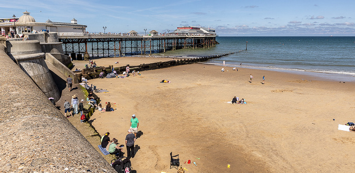 Cromer Beach, Cromer Pier, Nordsee Cromer