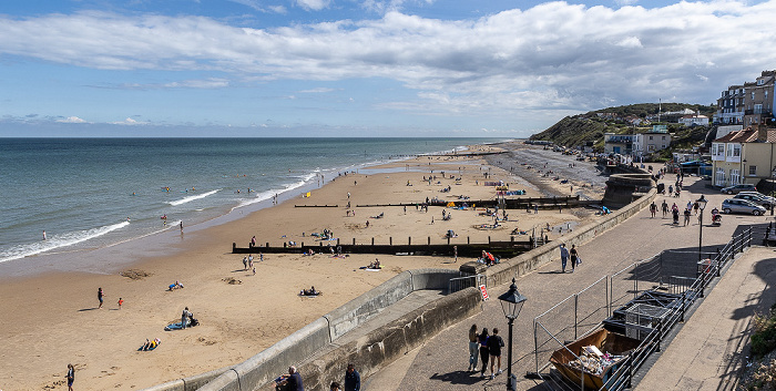 Esplanade, Cromer Beach, Nordsee