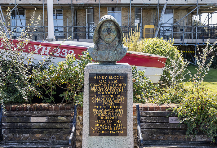 Cromer Henry Blogg Memorial Bust