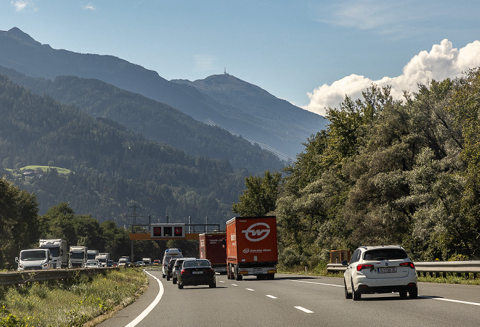 Tirol Inntal Autobahn A 12 Patscherkofel Tuxer Alpen