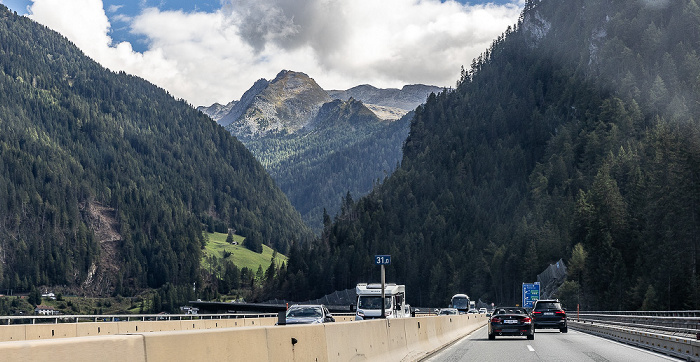 Brenner Autobahn A 13, Zillertaler Alpen Tirol
