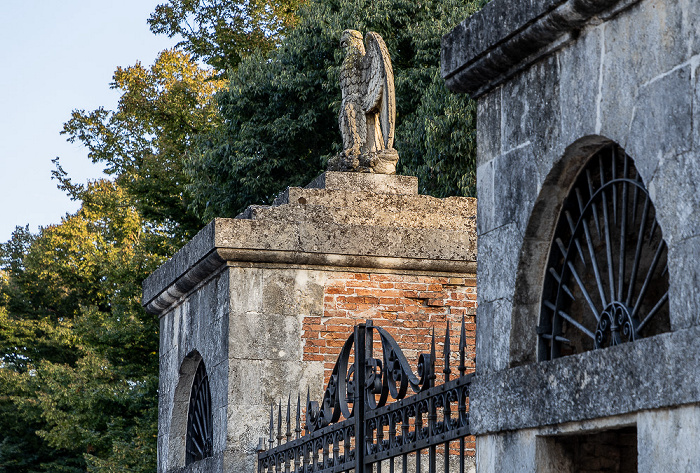 Mantua Eingang zu den Giardini Federico II Gonzaga