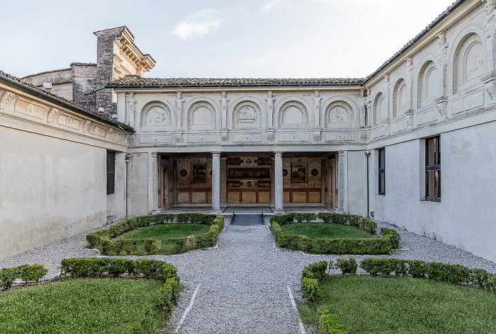 Palazzo Te: Giardino segreto, Loggia del Giardino Segreto Mantua