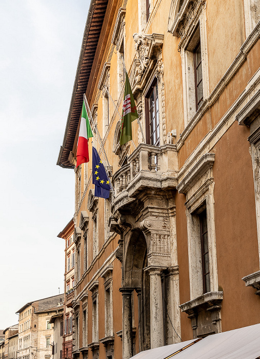 Corso Vannucci: Palazzo Donini Perugia