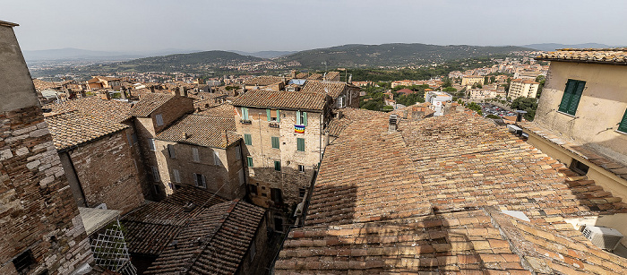 Blick vom Hotel Fortuna Perugia Perugia