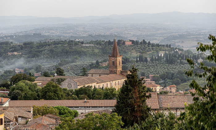 Blick vom Giardini Carducci: Chiesa di Santa Giuliana Perugia