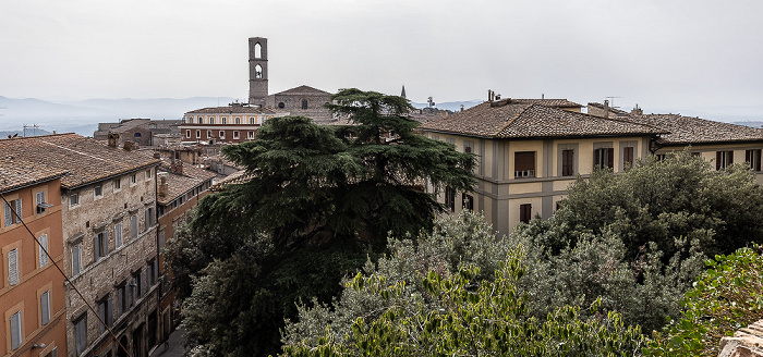 Blick von der Via Marzia Perugia