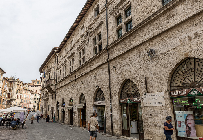 Perugia Piazza Matteotti Palazzo del Capitano del Popolo
