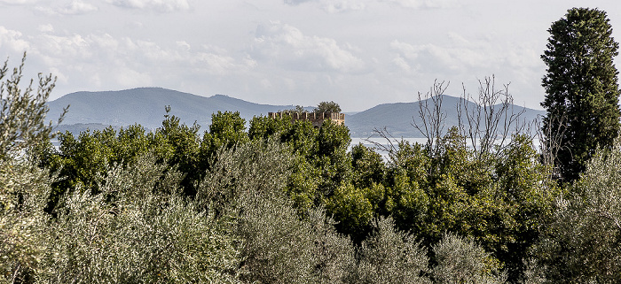 Turm des Castello Guglielmi Isola Maggiore