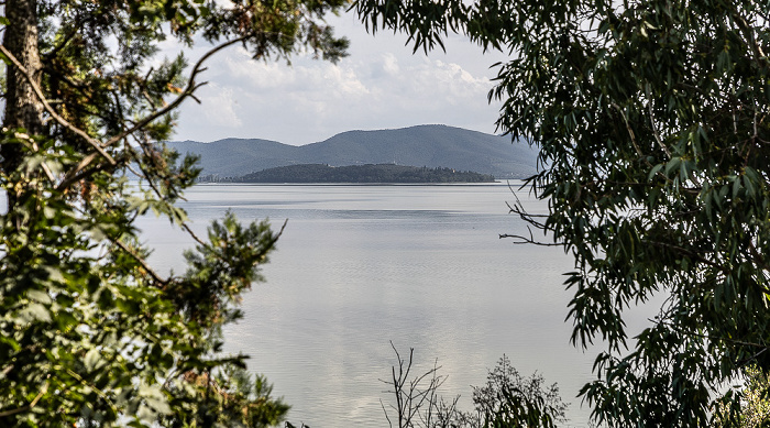 Lago Trasimeno (Trasimenischer See), Isola Polvese Isola Maggiore