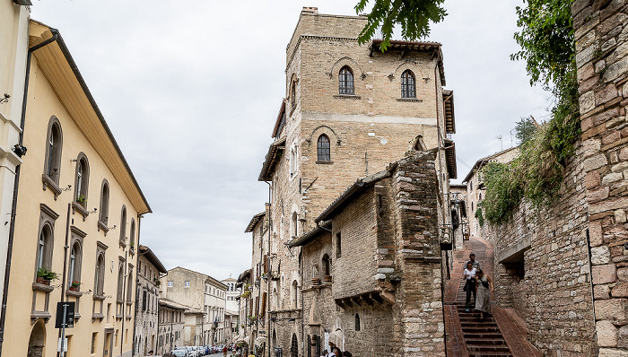 Assisi Via San Francesco Vicolo Sant'Andrea