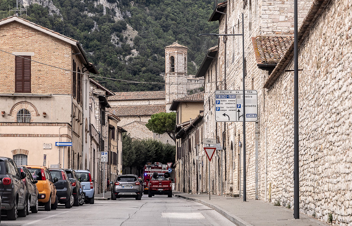 Gubbio Via Perugina Chiesa di San Francesco