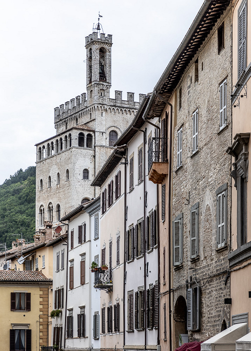 Gubbio Corso Garibaldi Palazzo dei Consoli