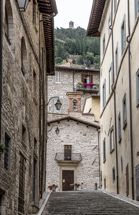 Gubbio Via Felice Cavallotti, Chiesa di San Francesco della Pace Basilica di Sant'Ubaldo