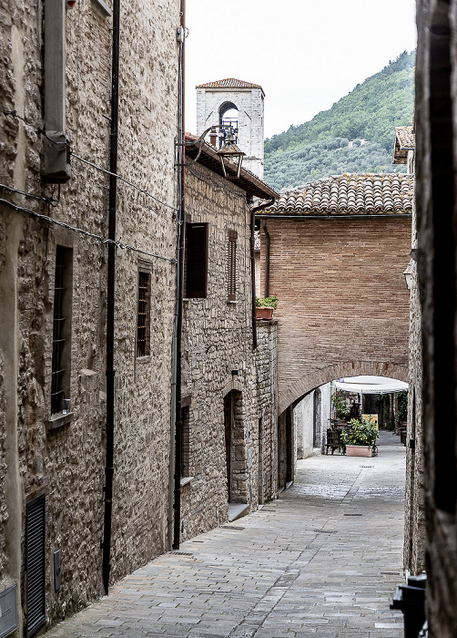 Gubbio Via Francesco Piccotti Chiesa di San Giovanni Battista