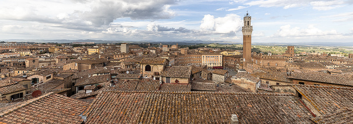 Blick vom Facciatone Siena