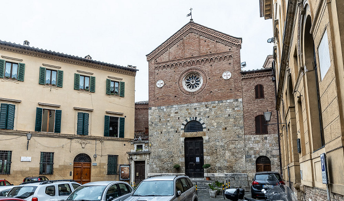Siena Piazza dell'Abbadia: Chiesa di San Donato all'Abbadia