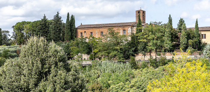 Colle di Val d’Elsa Blick von der Ponte del Campana: Convento di San Francesco