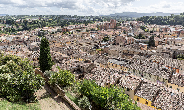 Colle di Val d’Elsa Blick von Il Baluardo