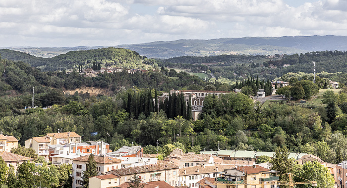 Blick von Il Baluardo Colle di Val d’Elsa