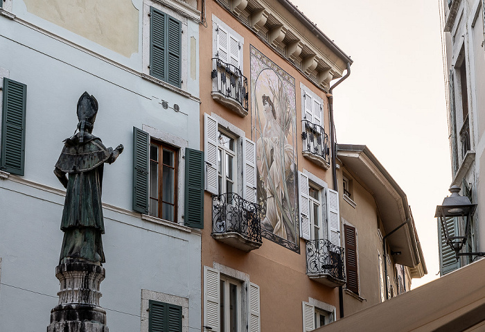 Salò Via San Carlo: San-Carlo-Borromeo-Denkmal