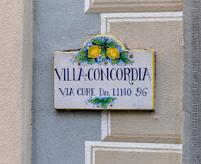 Salò Via Cure del Lino: Villa Concordia