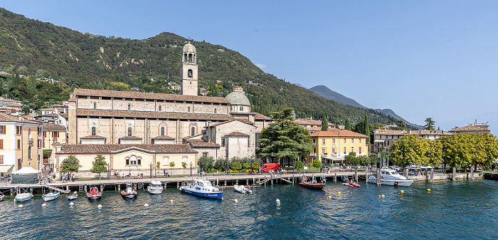 Salò Gardasee, Lungolago Giuseppe Zanardelli, Duomo Santa Maria Annunziata Lago di Garda